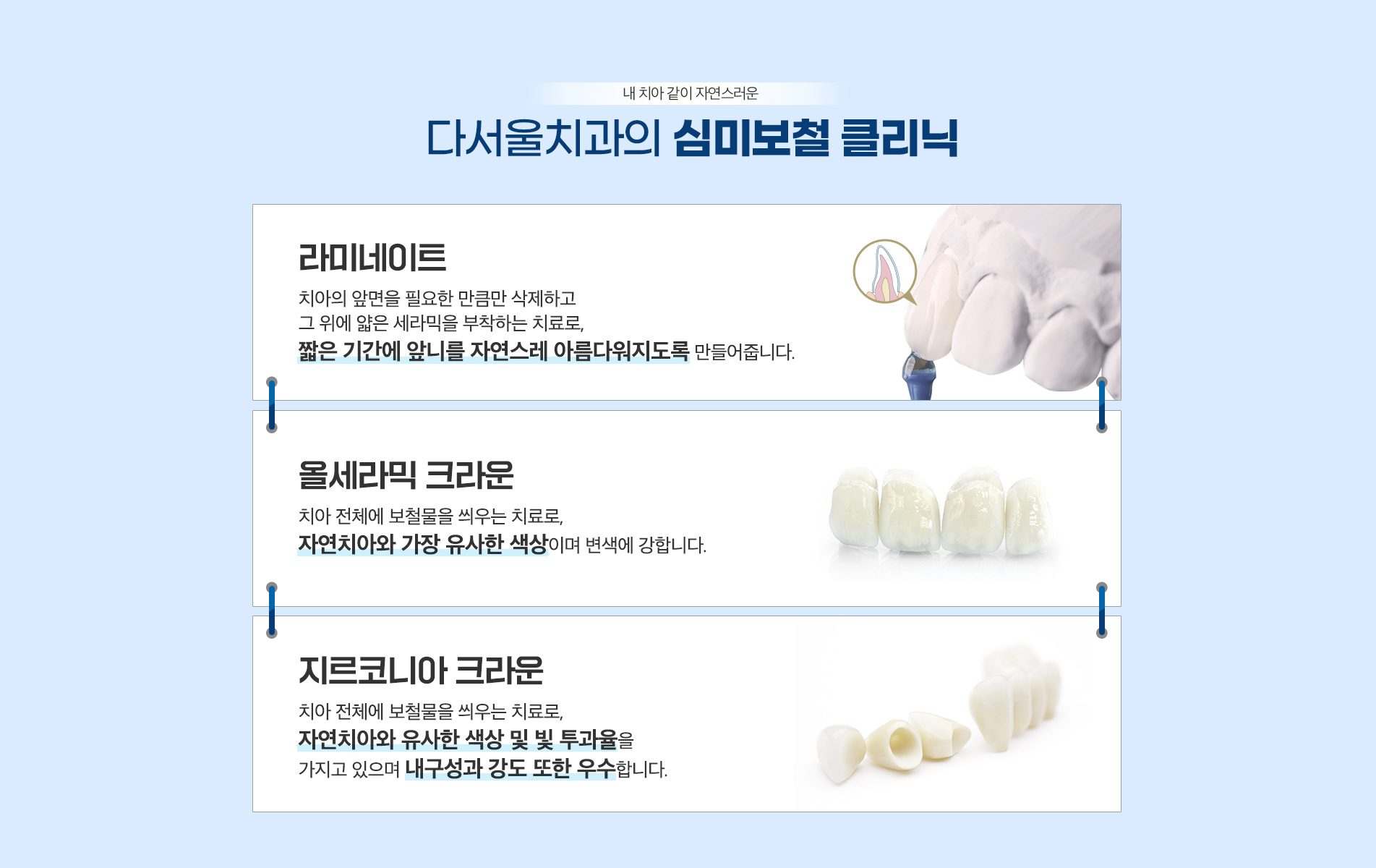 심미보철 클리닉